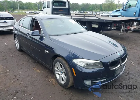 2012 BMW 528I xDrive из США, поврежденный, VIN WBAXH5C57CDW05509